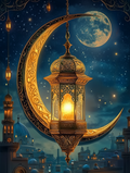 Geheimnis des Orients schwebt in der Nacht