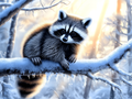 Entre givre et soleil d'hiver