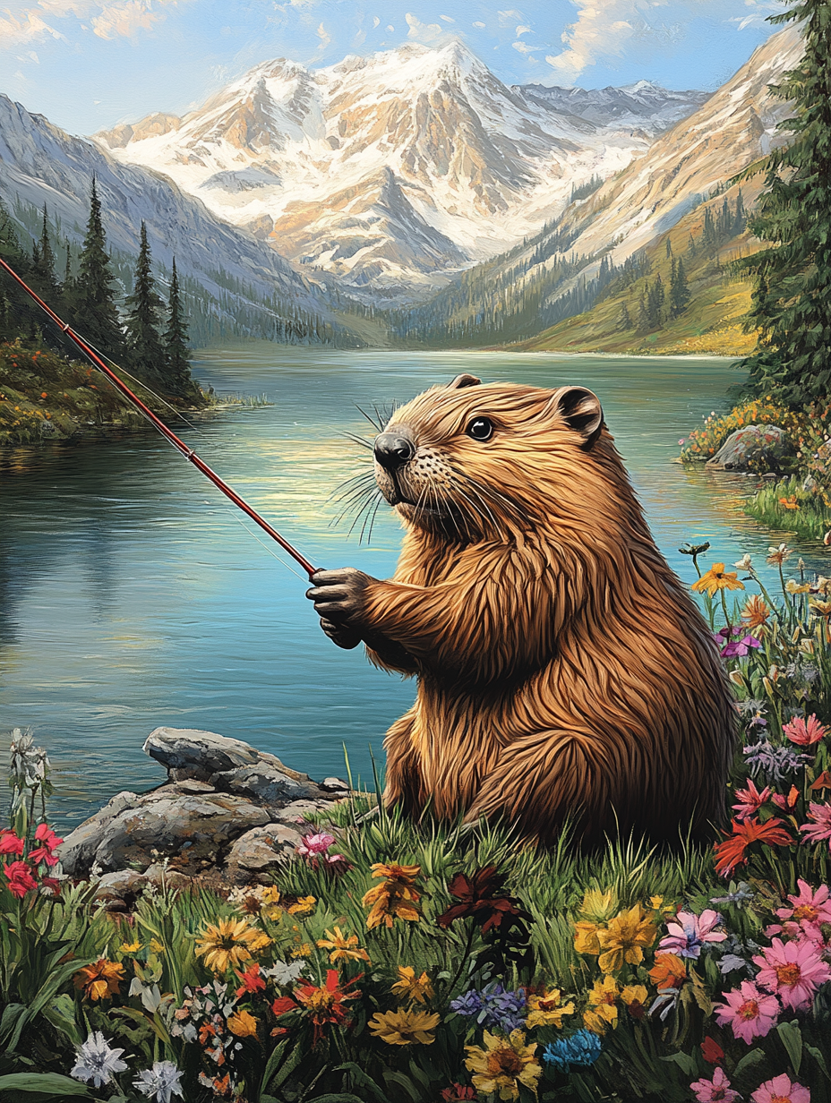 Le pêcheur des montagnes