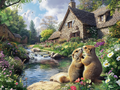 Amour au bord du ruisseau