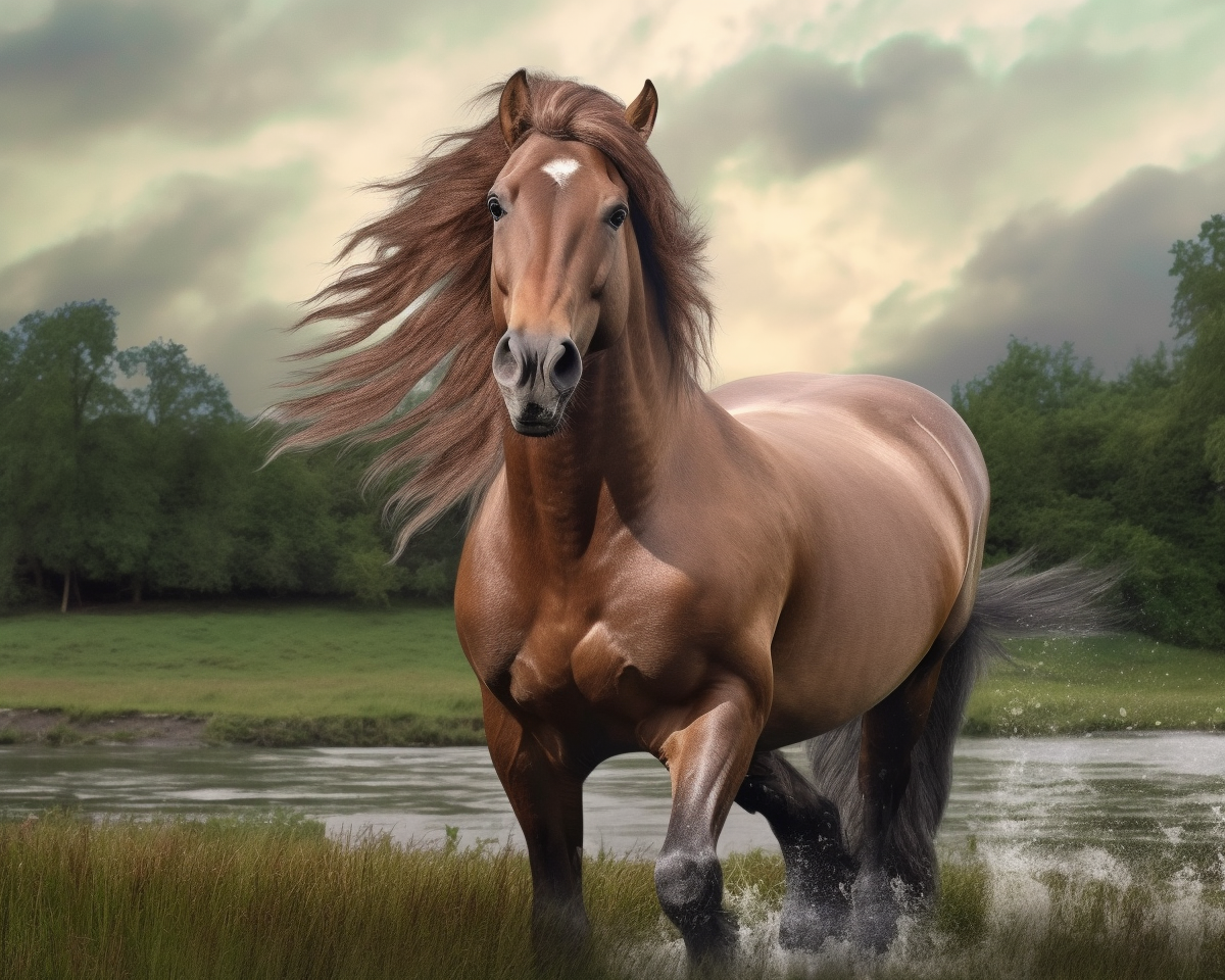 L’étalon des rivières