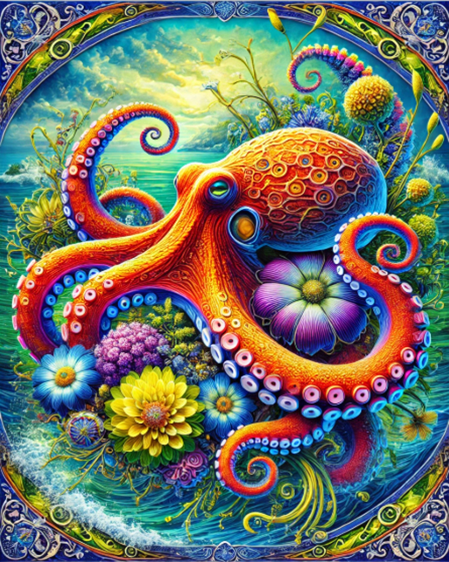 Tentacules et fleurs d’un monde magique