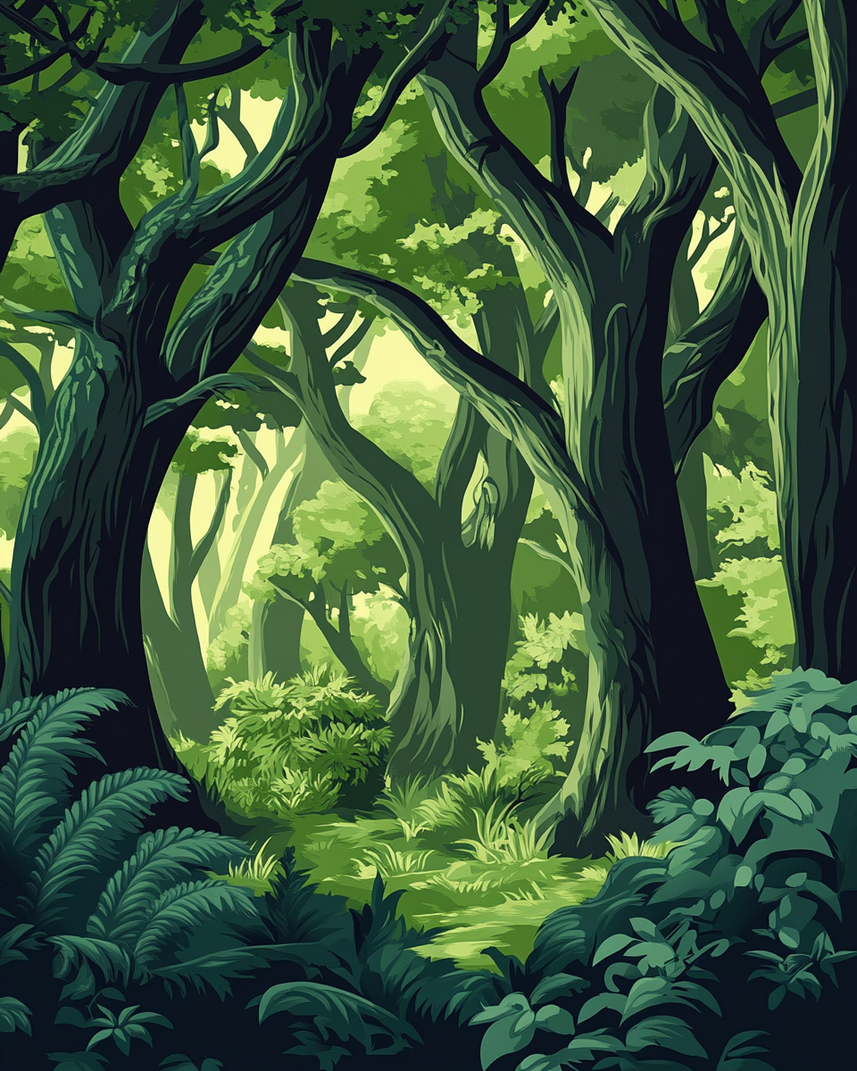 Mystère au cœur de la forêt