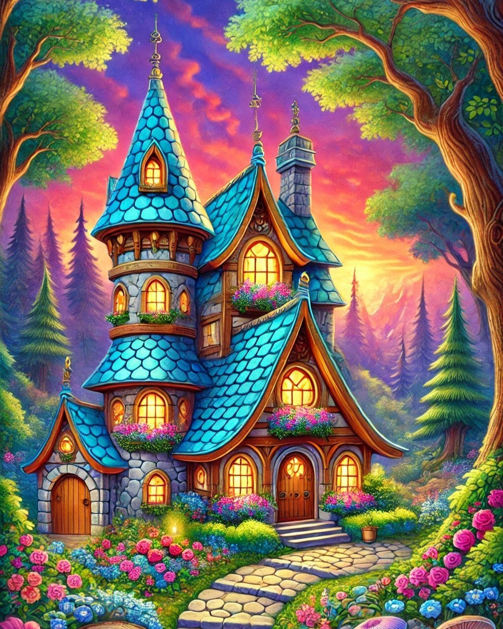 Maison de conte de fées