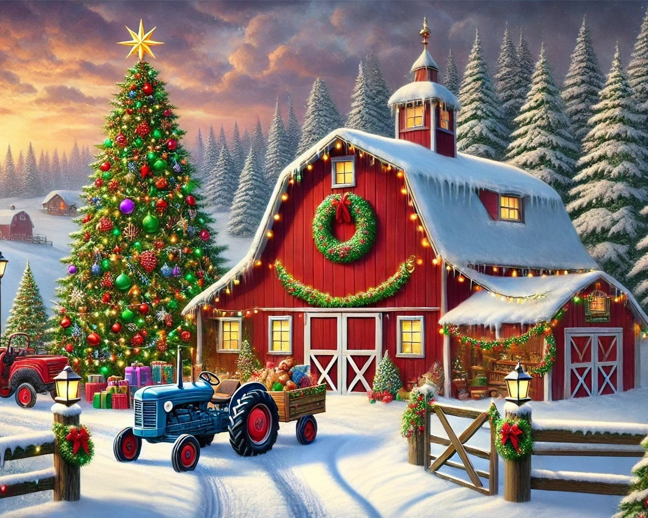 Noël magique à la ferme