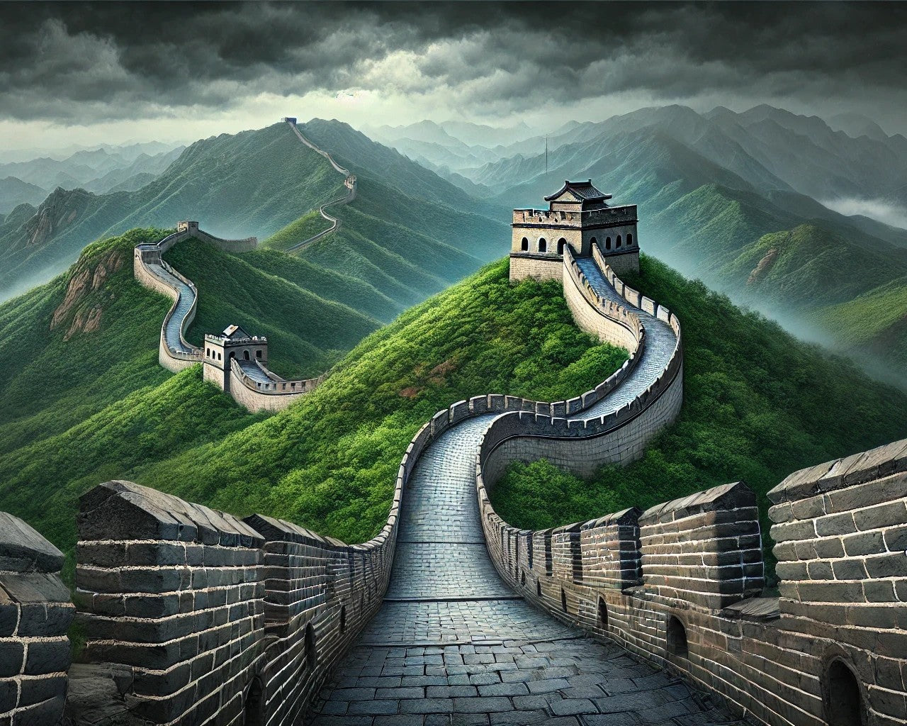 La muraille aux mille courbes