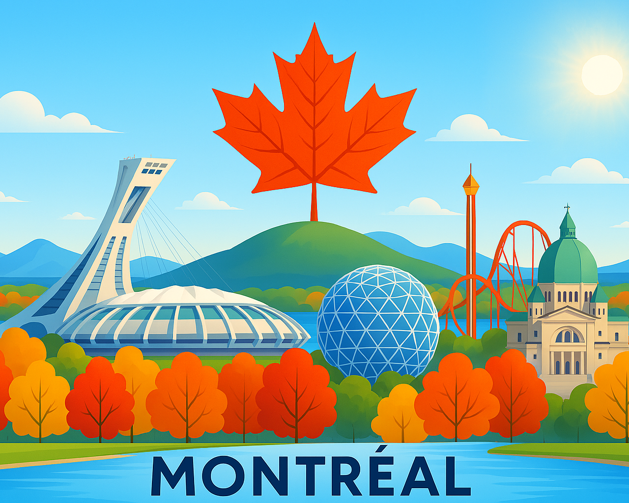 L’automne rayonne sur Montréal