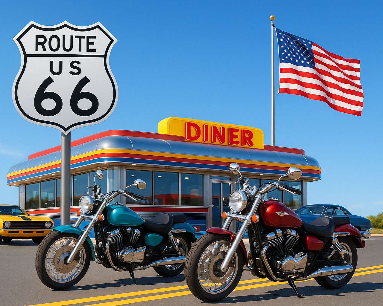 Escale sur la Route 66