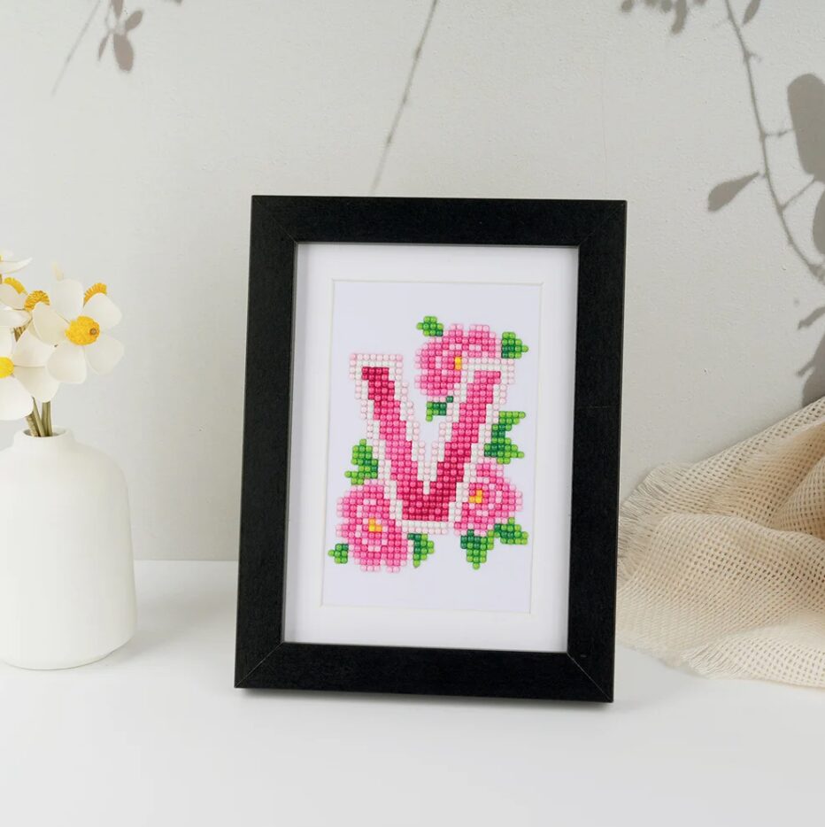 12er-Set Mini Diamond Painting – Liebe und Zärtlichkeit