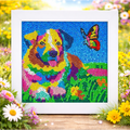 The Dog and the Butterfly – Mini Frame with Stand