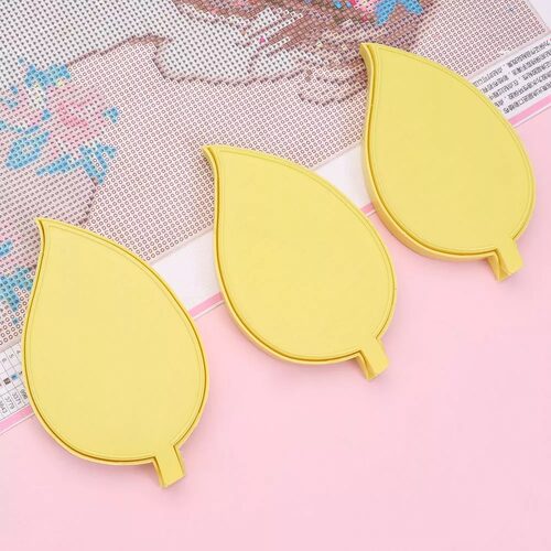 Ensemble de 2 Plateaux en forme de feuille