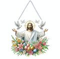Jésus de Pâques – Suspension en Broderie Diamant