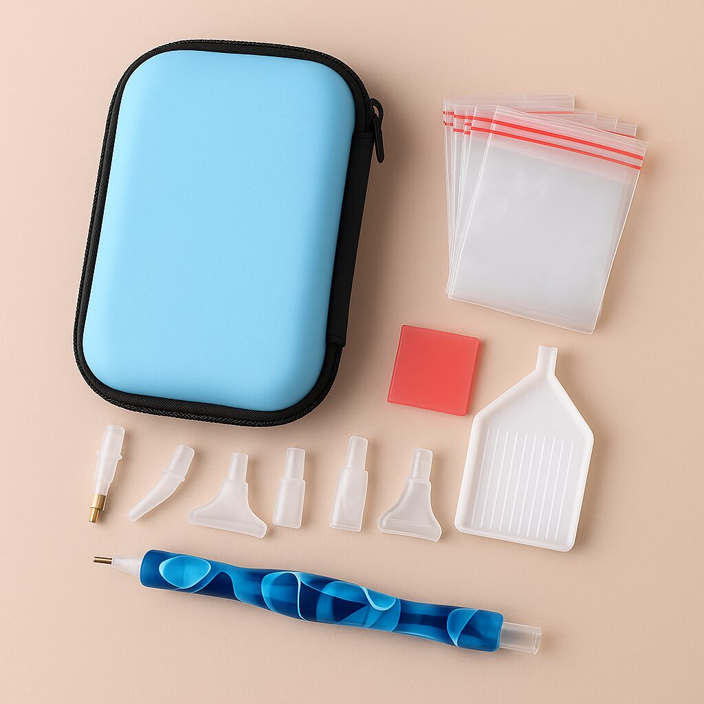 Kit de Voyage Broderie Diamant – Complet & Compact