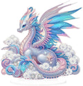 Le dragon des rêves pastel – Objet Décoratif sur Pied