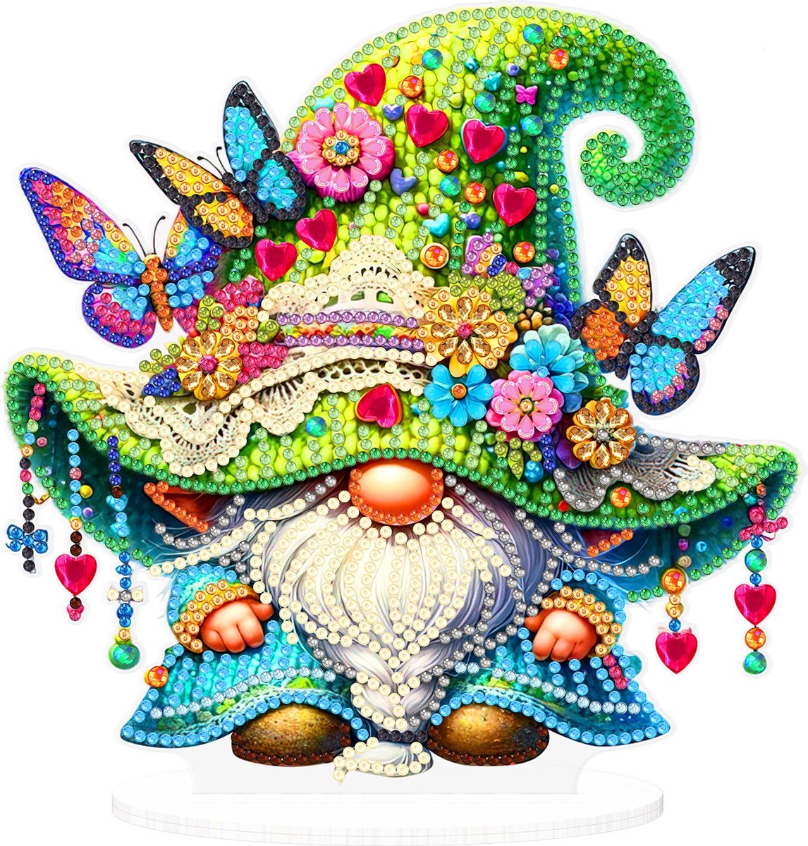 Le lutin des papillons – Objet Décoratif sur Pied