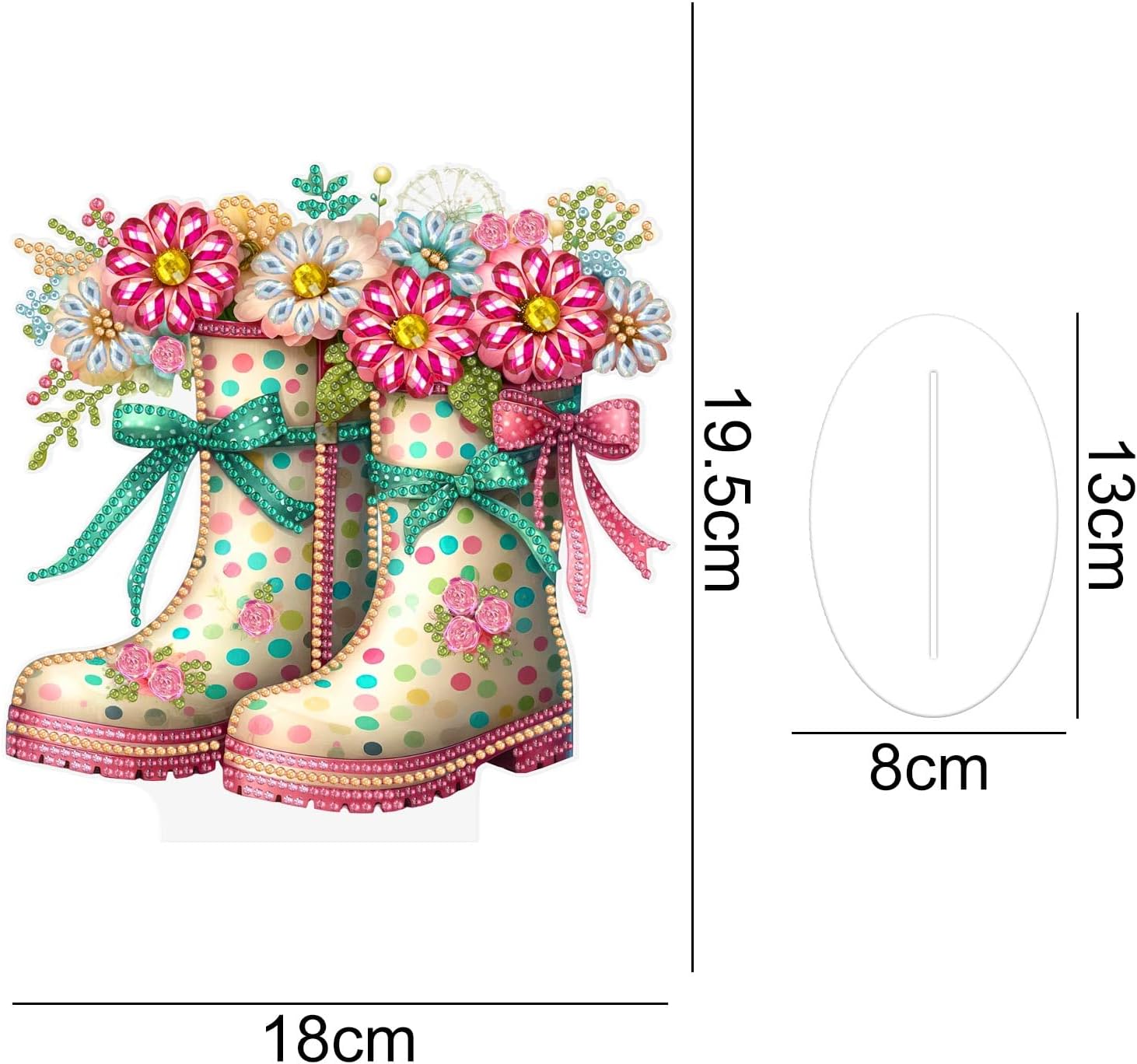 Les bottes fleuries du jardin – Objet Décoratif sur Pied