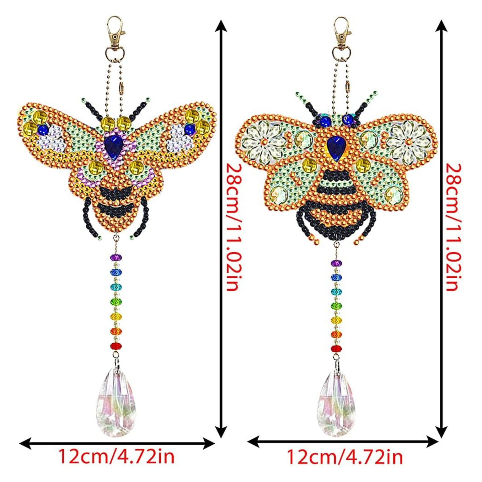 Lot de 2 Attrape-Soleil - Mélodie des Abeilles 🐝🌈