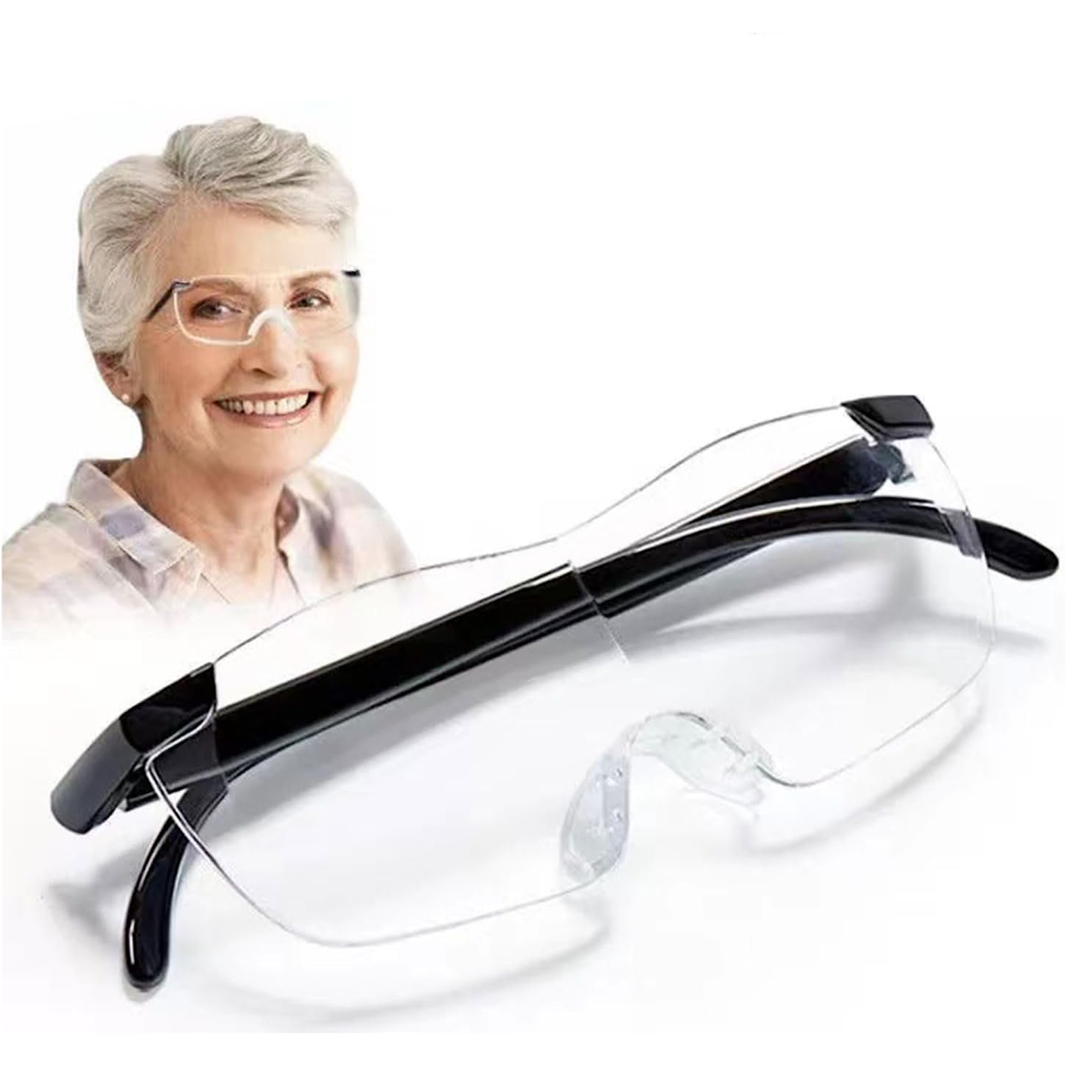 Lunettes grossissantes pour une meilleure précision