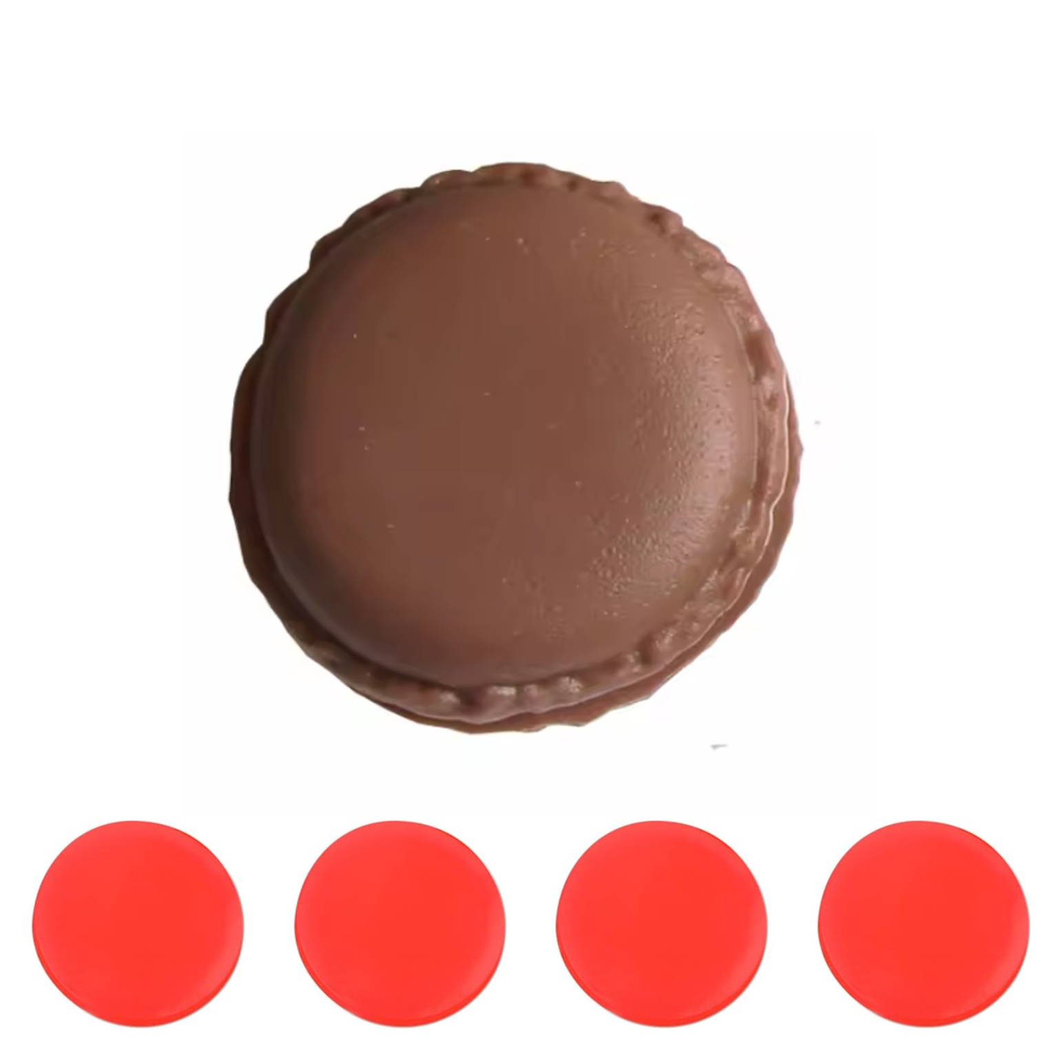 Macaron avec cire