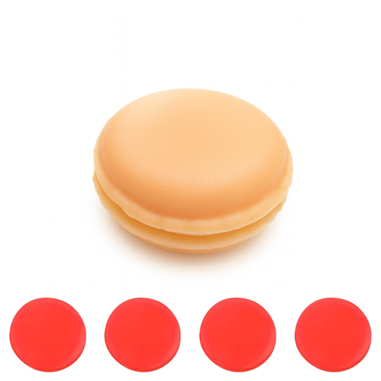 Macaron avec cire