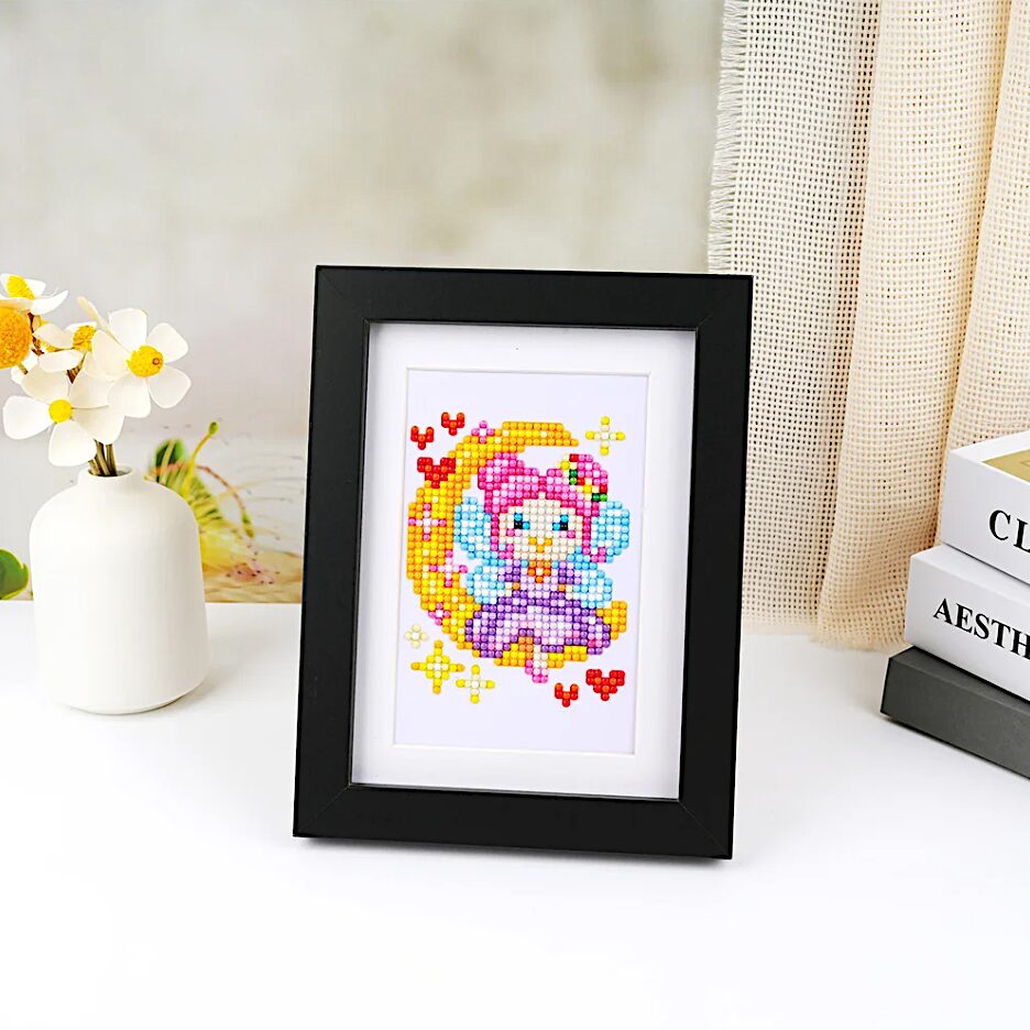 8er Set Mini Diamond Painting – Märchenwelt und verzauberte Figuren