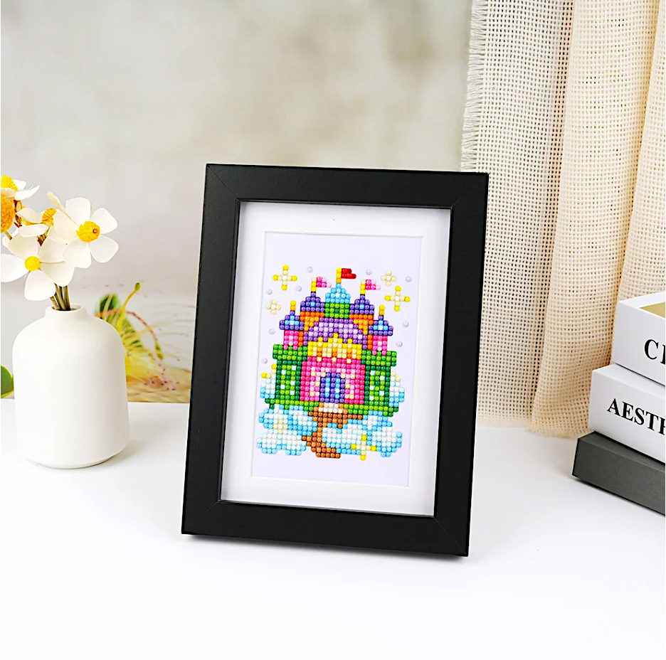 8er Set Mini Diamond Painting – Märchenwelt und verzauberte Figuren