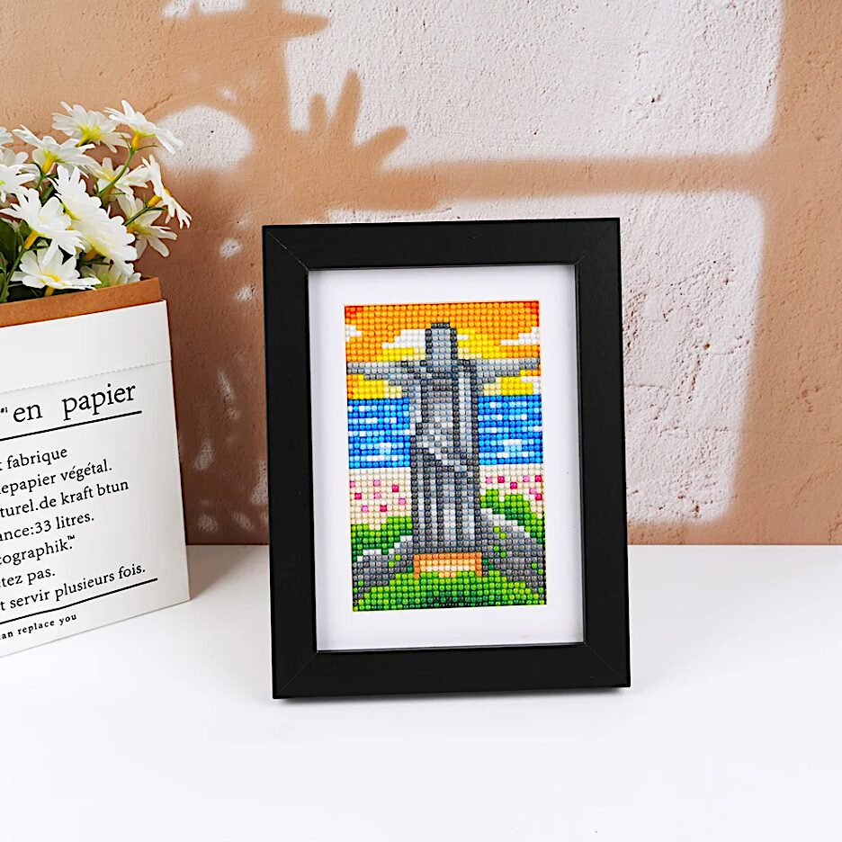 Set of 6 Mini Diamond Paintings – World Monuments