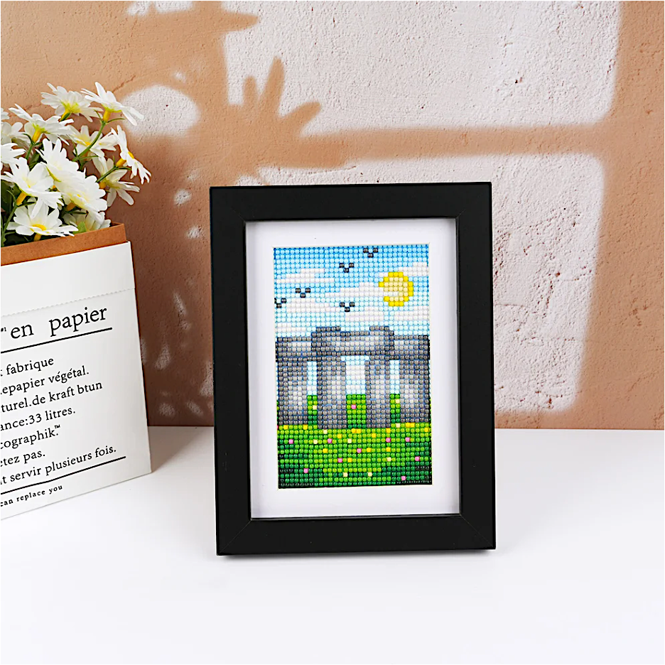 Set of 6 Mini Diamond Paintings – World Monuments