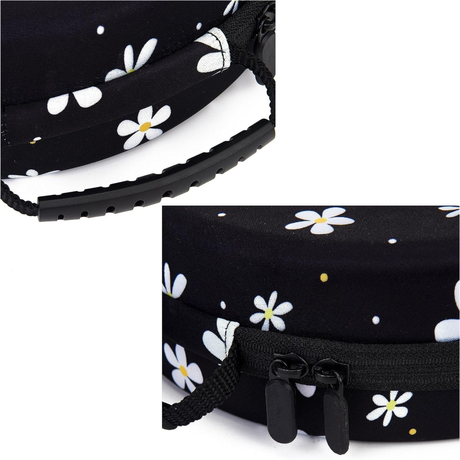 Valise Ronde 60 compartiments – Motif Marguerite