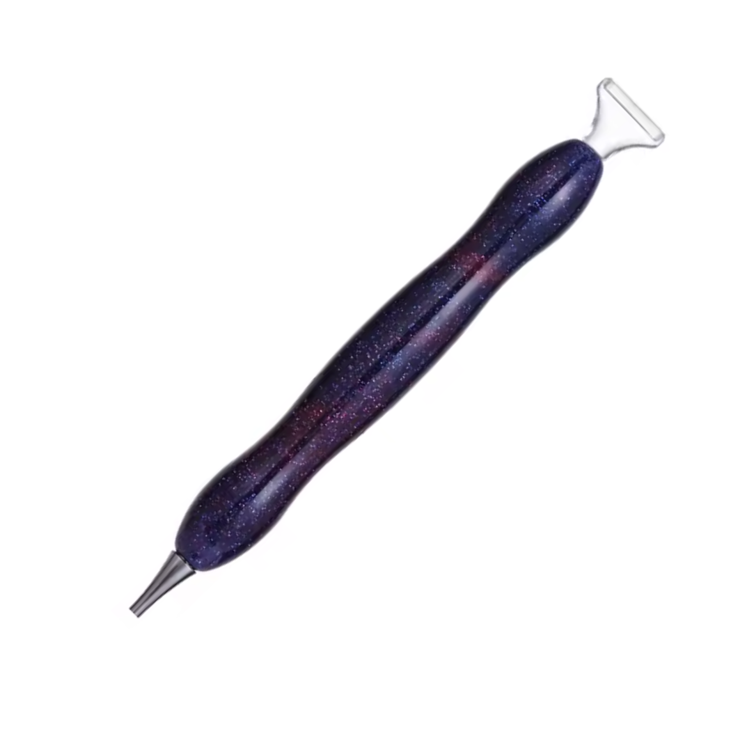 Stylo marbré et à paillettes (différents motifs)