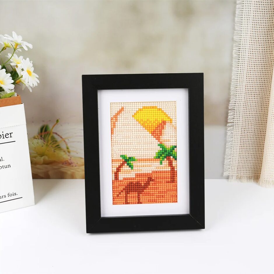 Lot de 6 Mini Diamond Painting – Tour du Monde en Mini Toiles